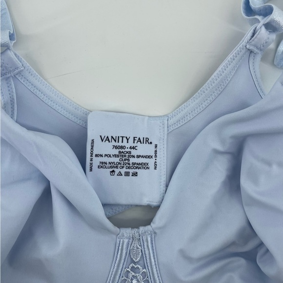 Vanity Fair Women's Beauty Back Full Figure Minimizer Underwire 76080 44C Z168 - Picture 6 of 6